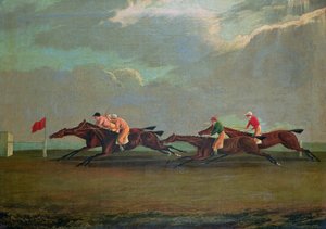 Racen in Cheltenham door English School